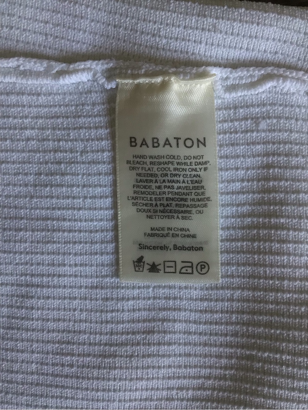 Aritzia Babaton Sculpt Knit Criss Cross Tank - Picture 3 of 4